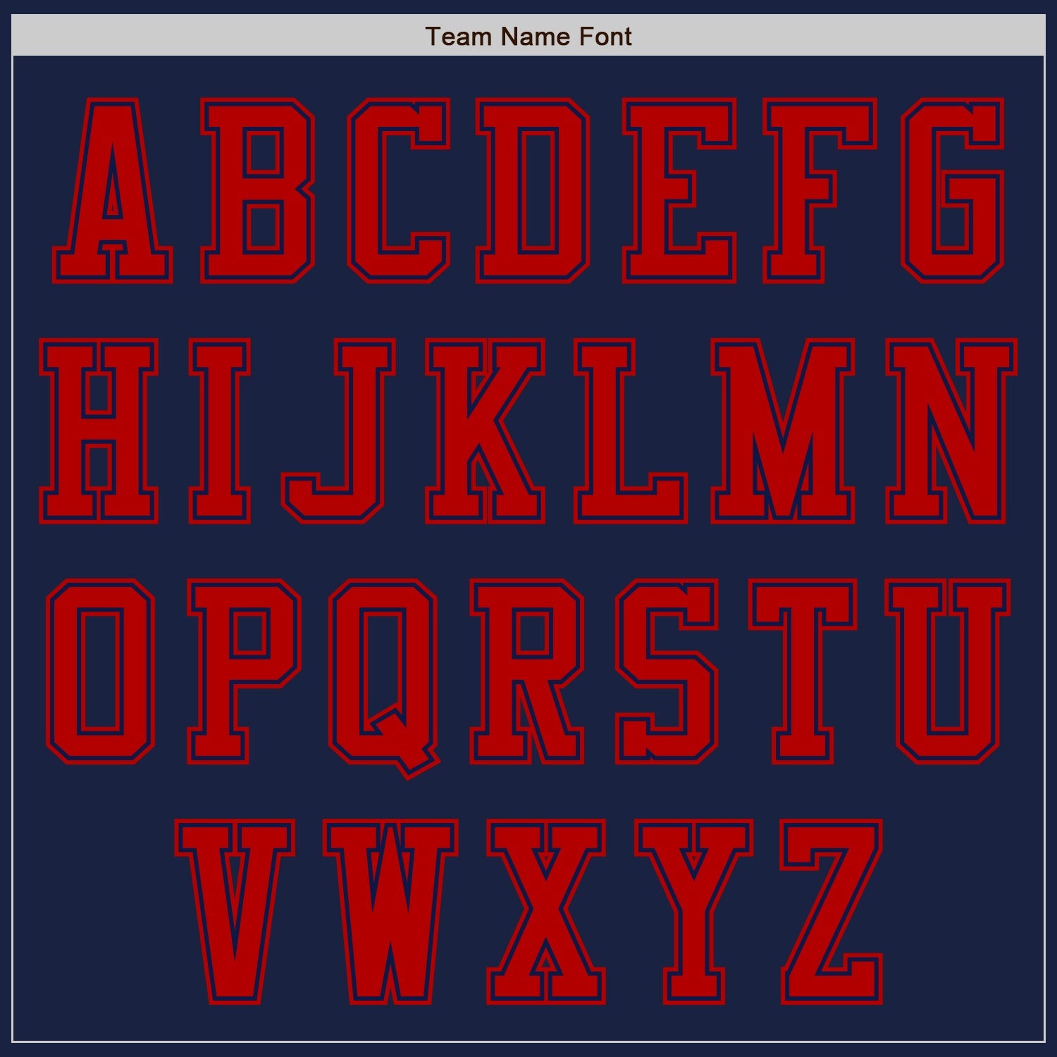 Custom Navy Red Authentic Baseball Jersey view 7