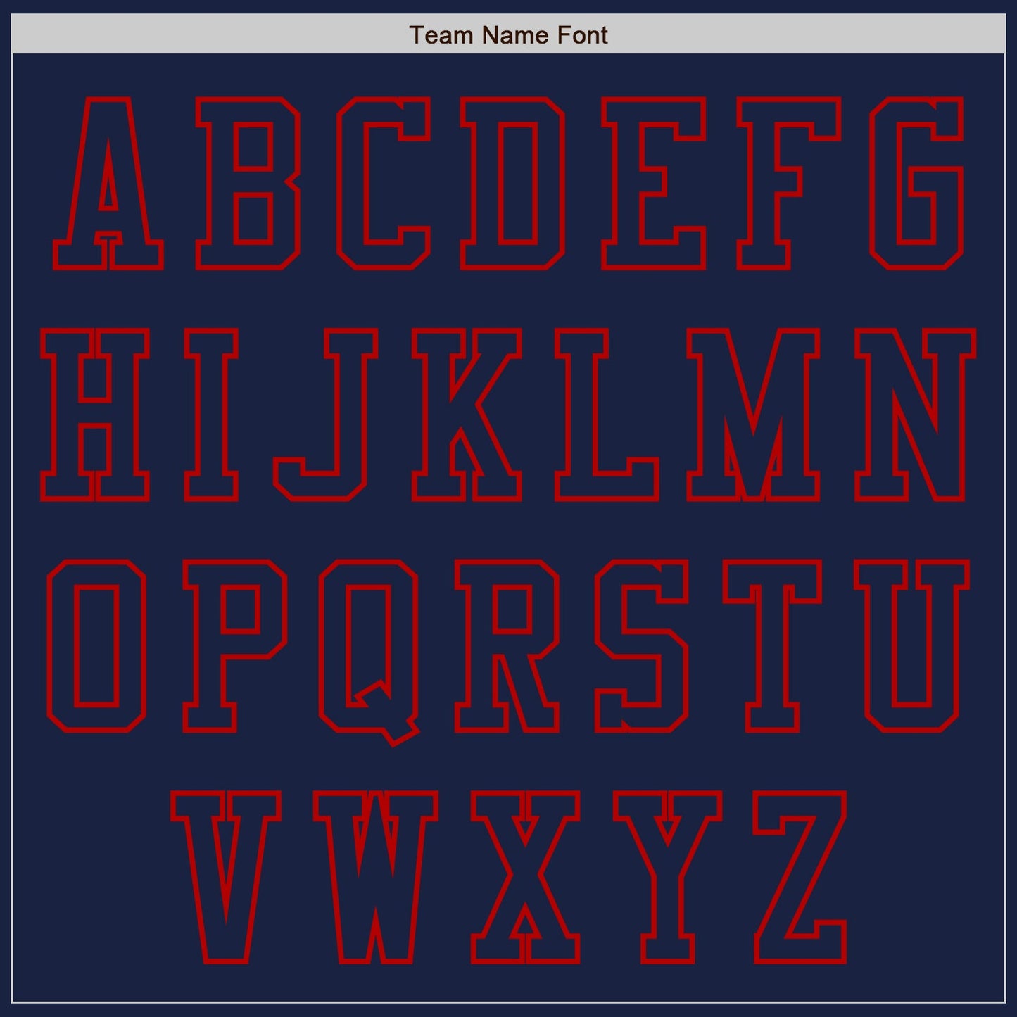 Custom Navy Red Authentic Baseball Jersey view 3