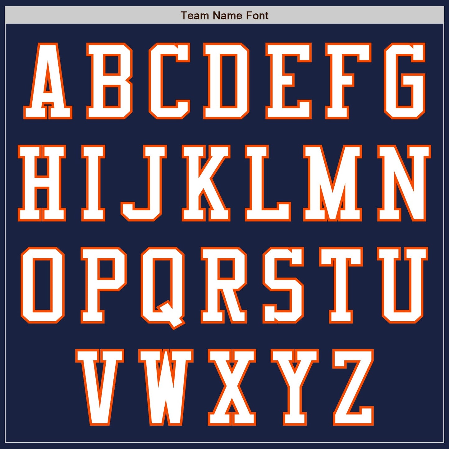 Custom Navy White-Orange Authentic Baseball Jersey view 3