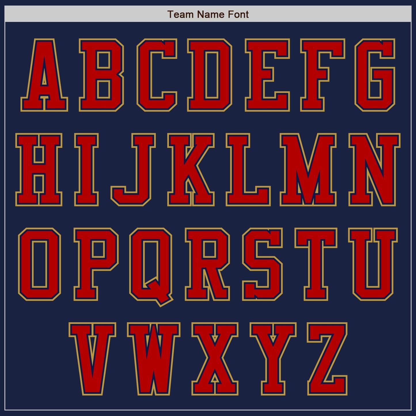 Custom Navy Red-Old Gold Authentic Baseball Jersey view 7