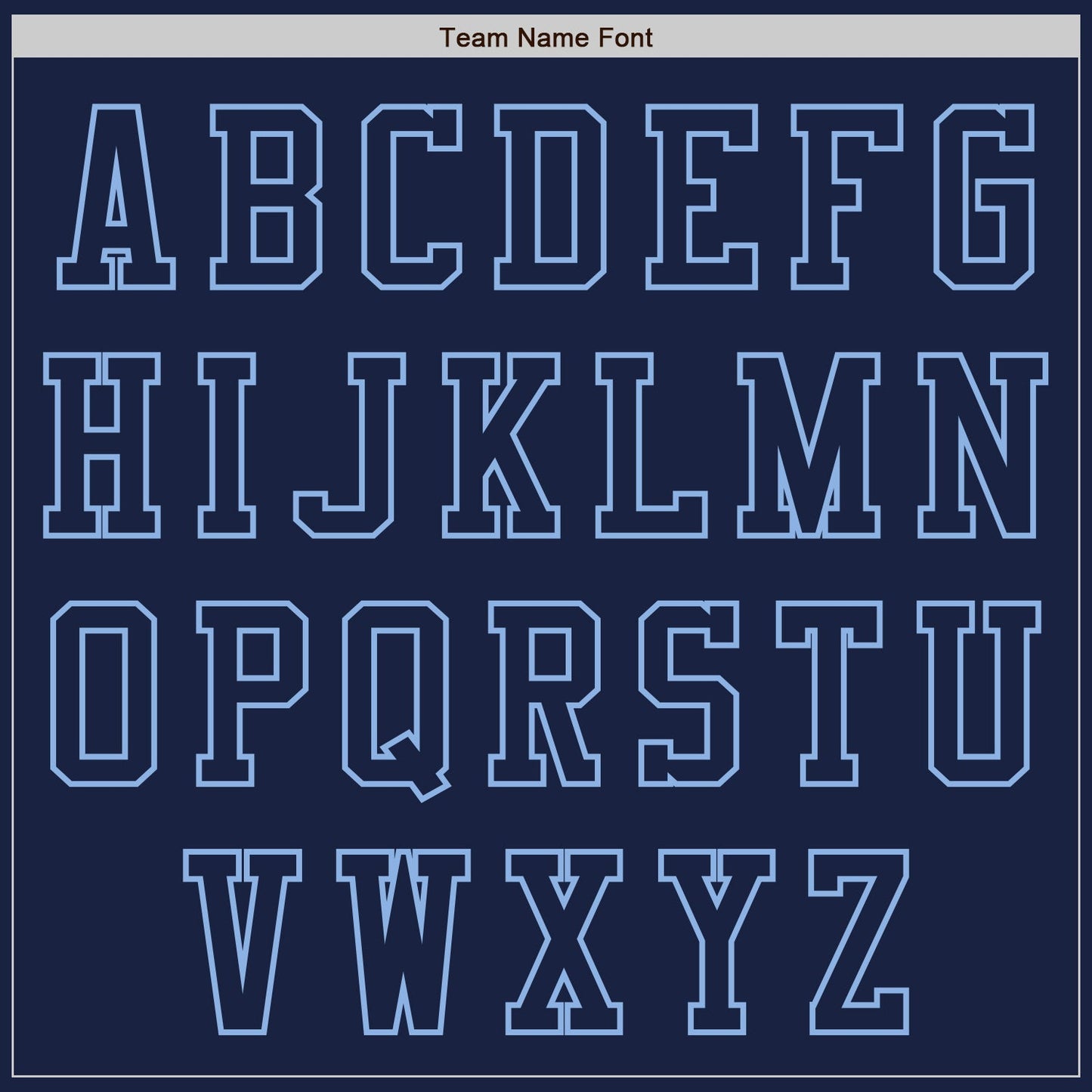 Custom Navy Light Blue Authentic Baseball Jersey view 3