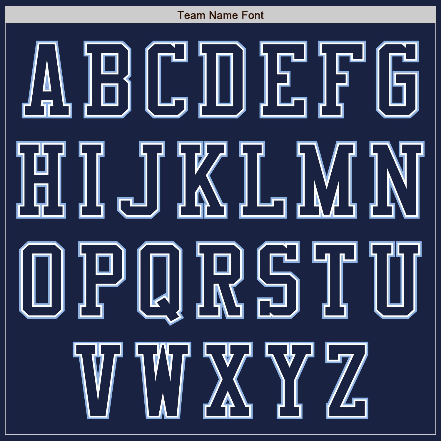Custom Navy White-Light Blue Authentic Baseball Jersey view 3
