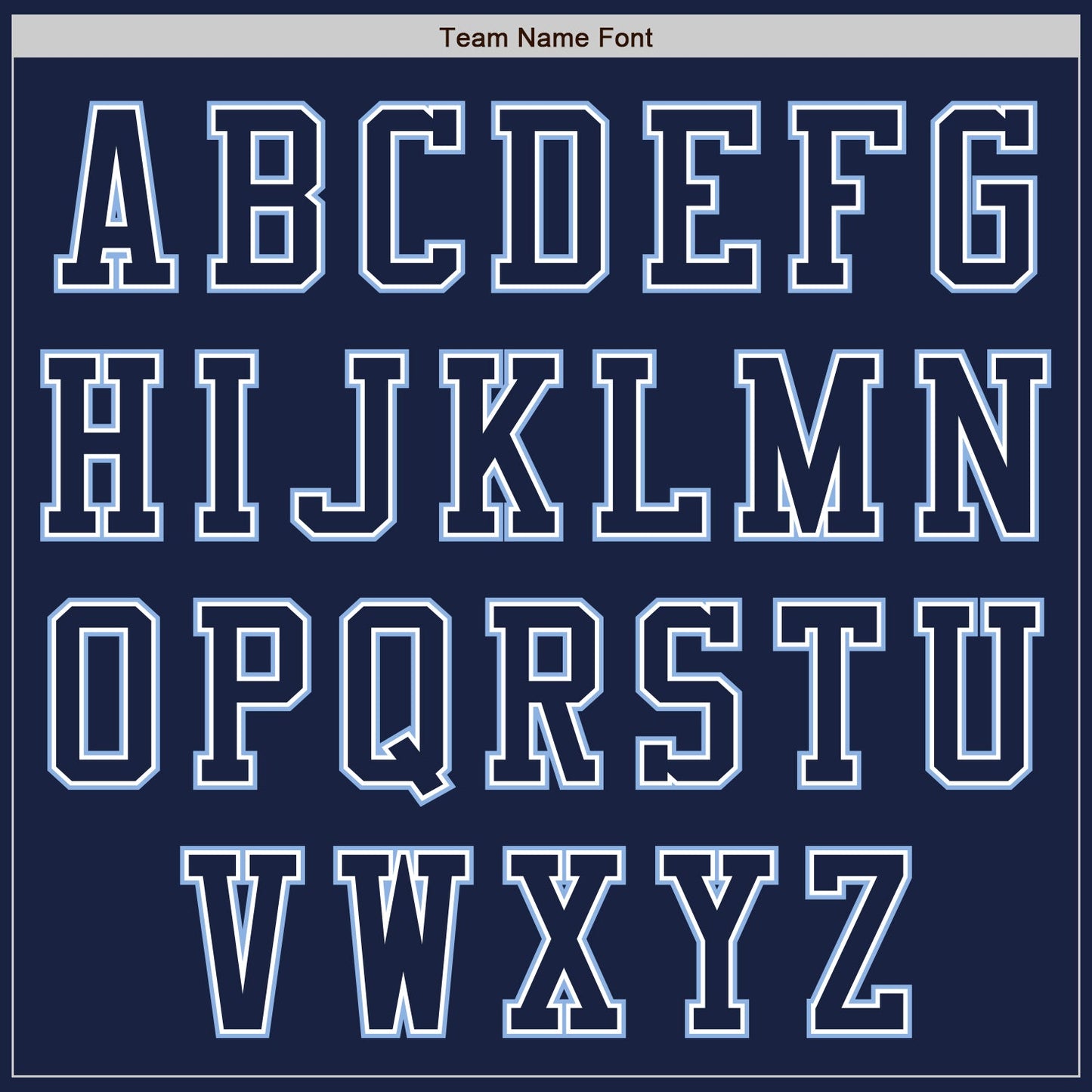 Custom Navy White-Light Blue Authentic Baseball Jersey view 7