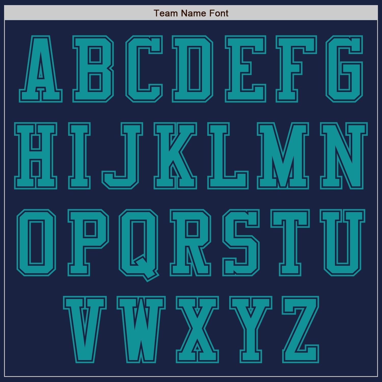 Custom Navy Teal Authentic Baseball Jersey view 7