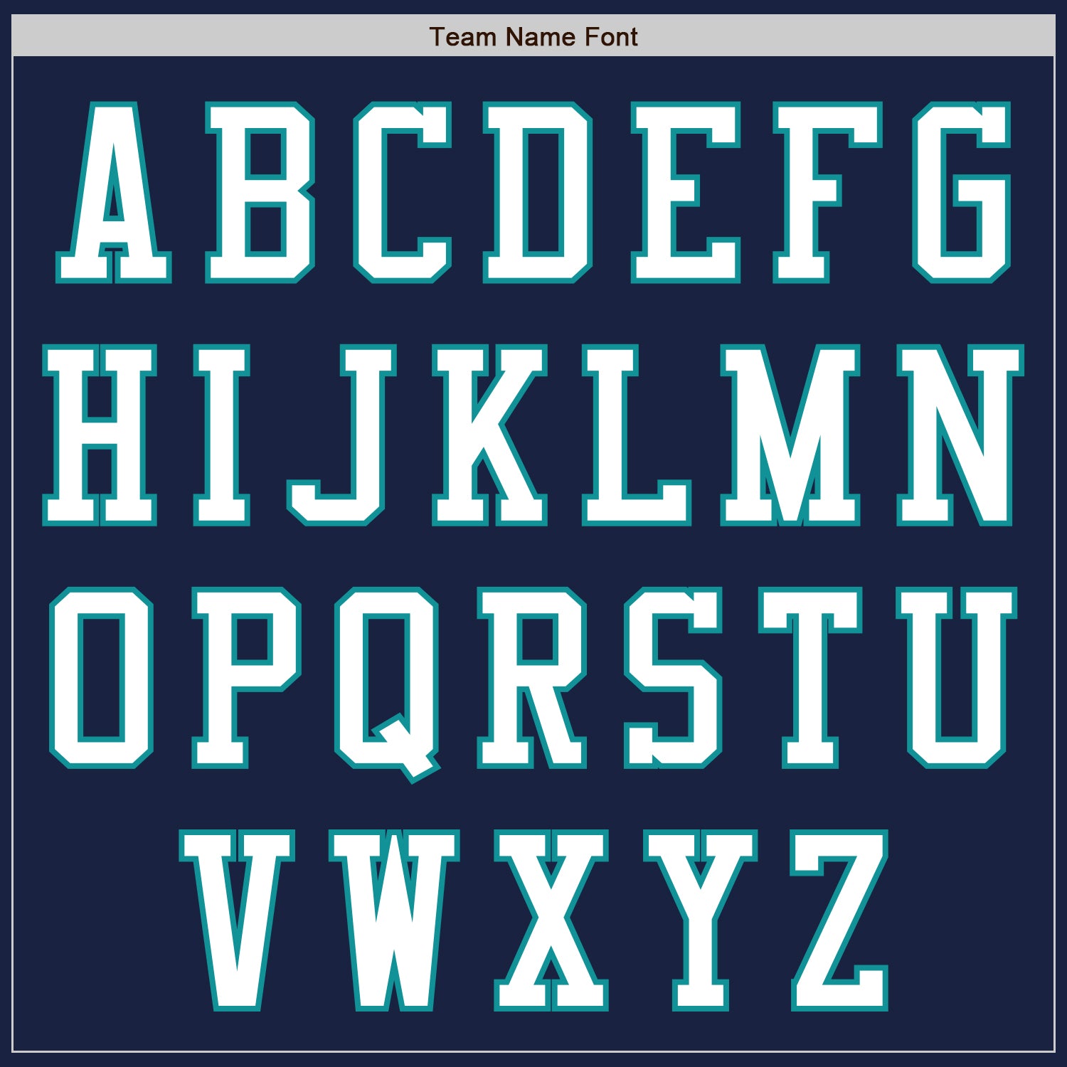 Custom Navy White-Teal Authentic Baseball Jersey view 3