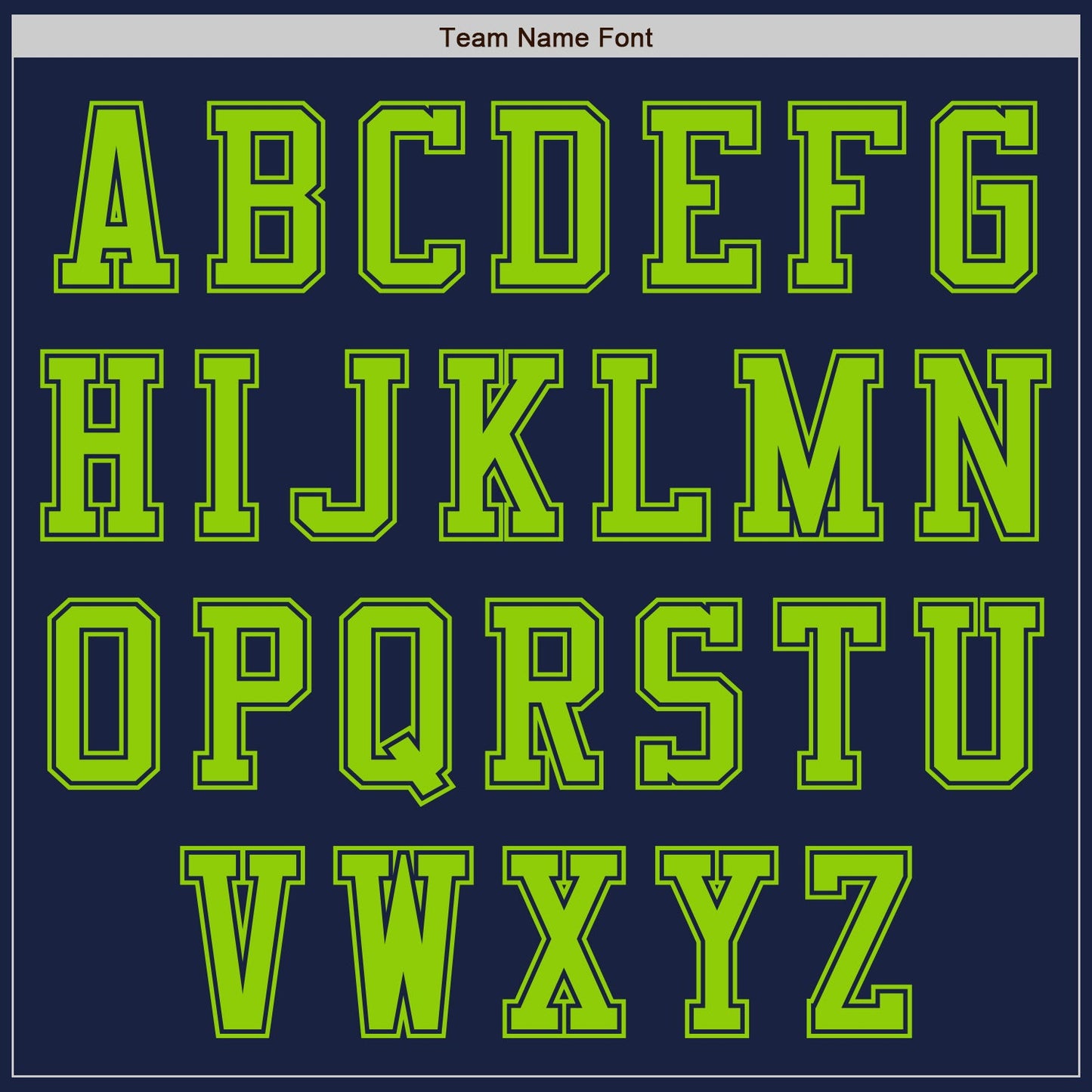 Custom Navy Neon Green Authentic Baseball Jersey view 3
