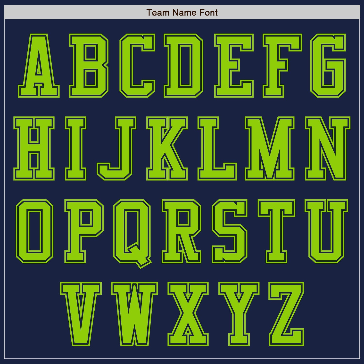 Custom Navy Neon Green Authentic Baseball Jersey view 3