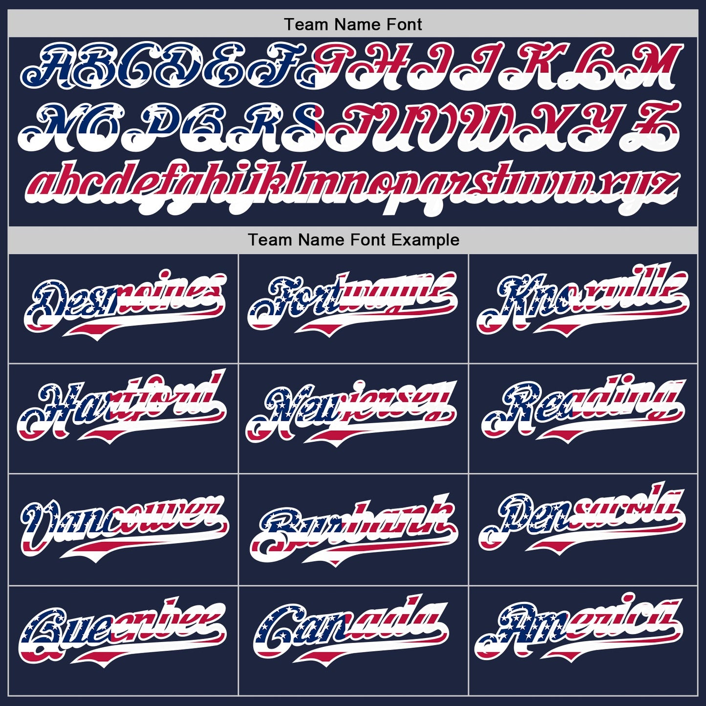 Custom Navy White Pinstripe USA Flag Authentic Baseball Jersey view 4