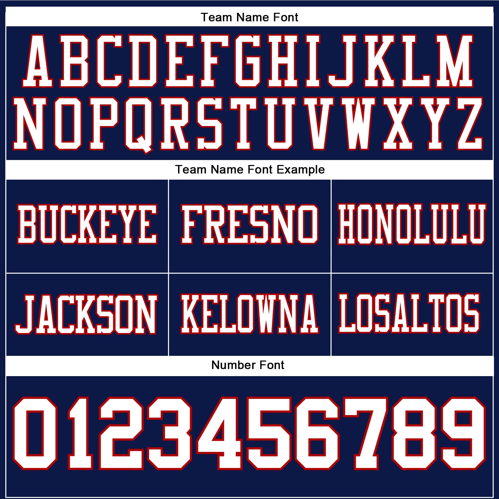 Custom Navy White-Red Authentic Football Jersey view 4