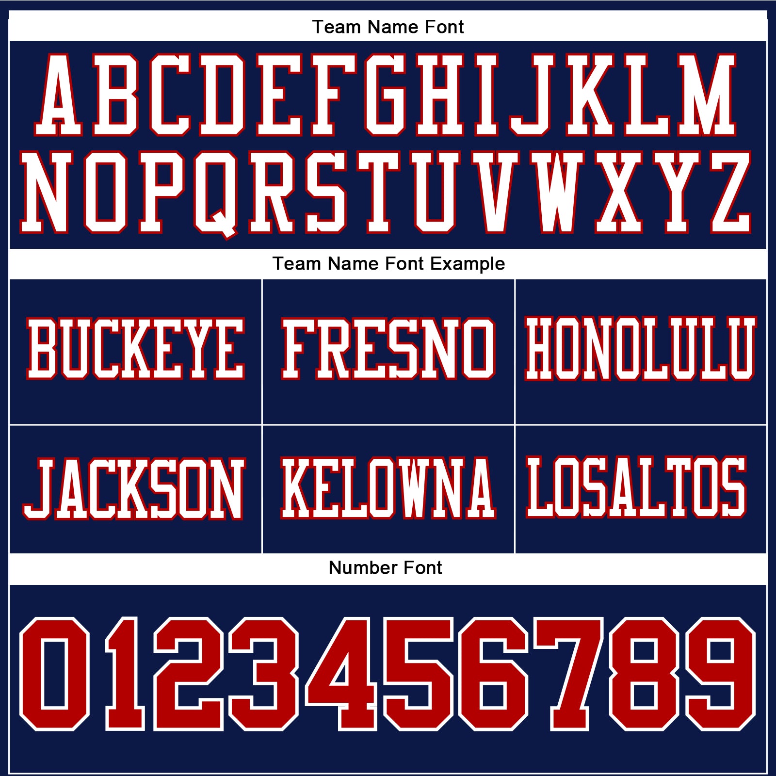 Custom Navy Red-White Authentic Football Jersey view 4