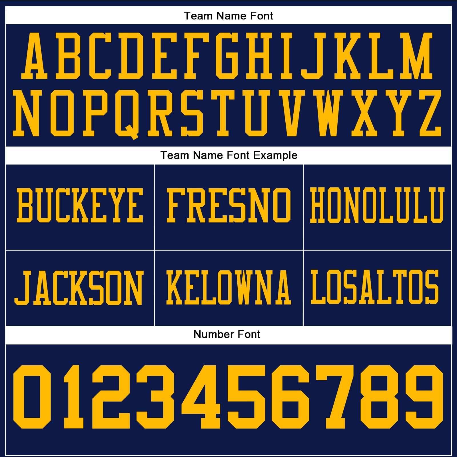 Custom Navy Gold Authentic Football Jersey view 4