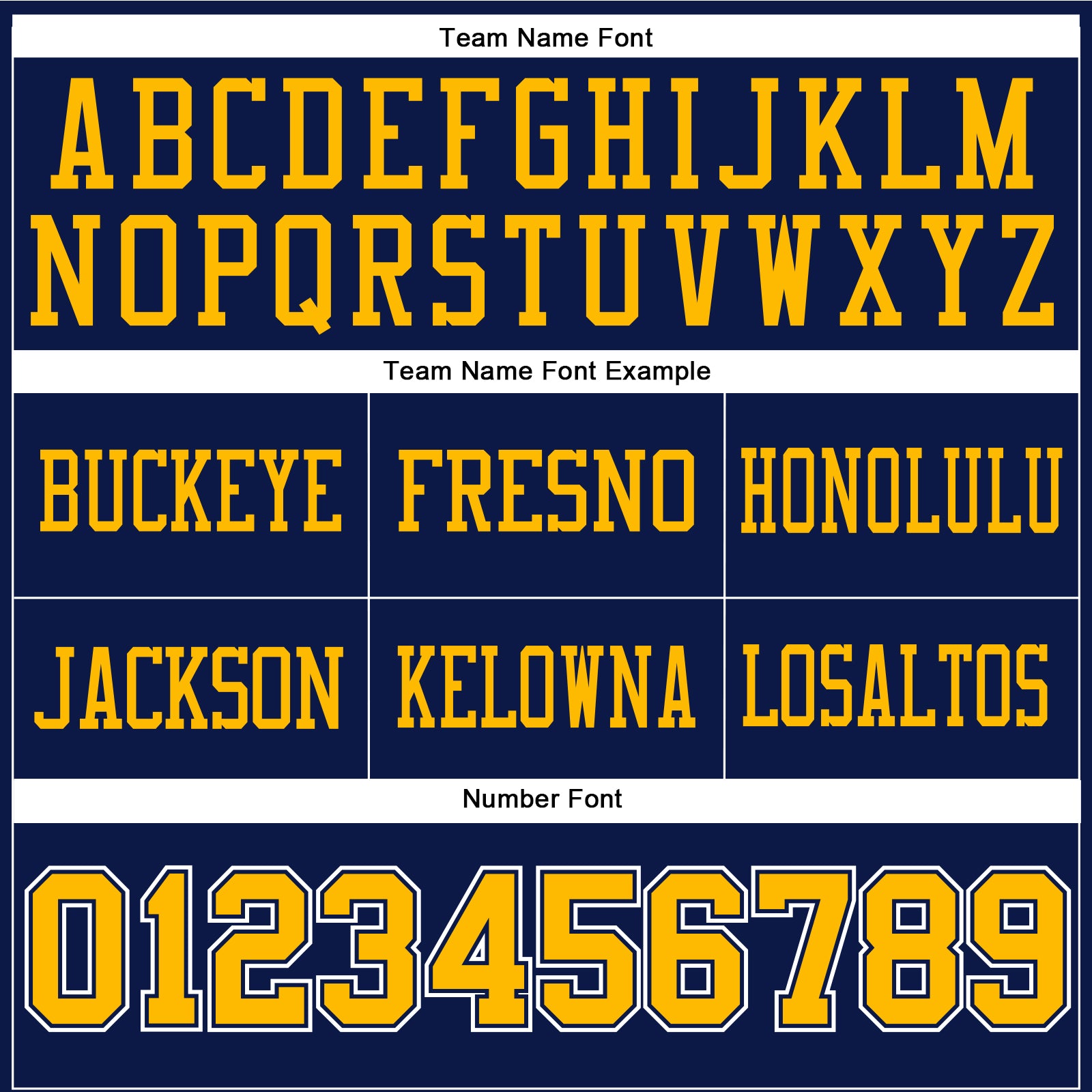 Custom Navy Gold-White Authentic Football Jersey view 4