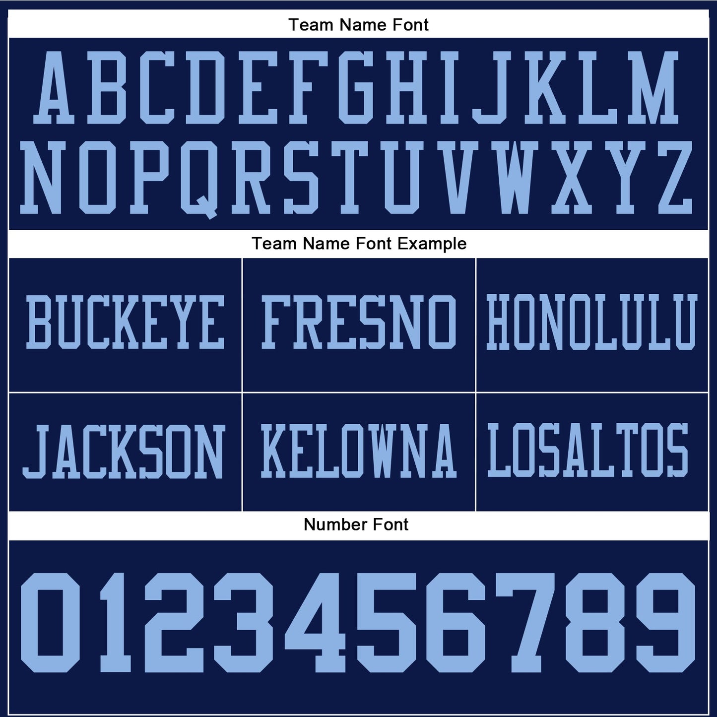 Custom Navy Light Blue Authentic Football Jersey view 4