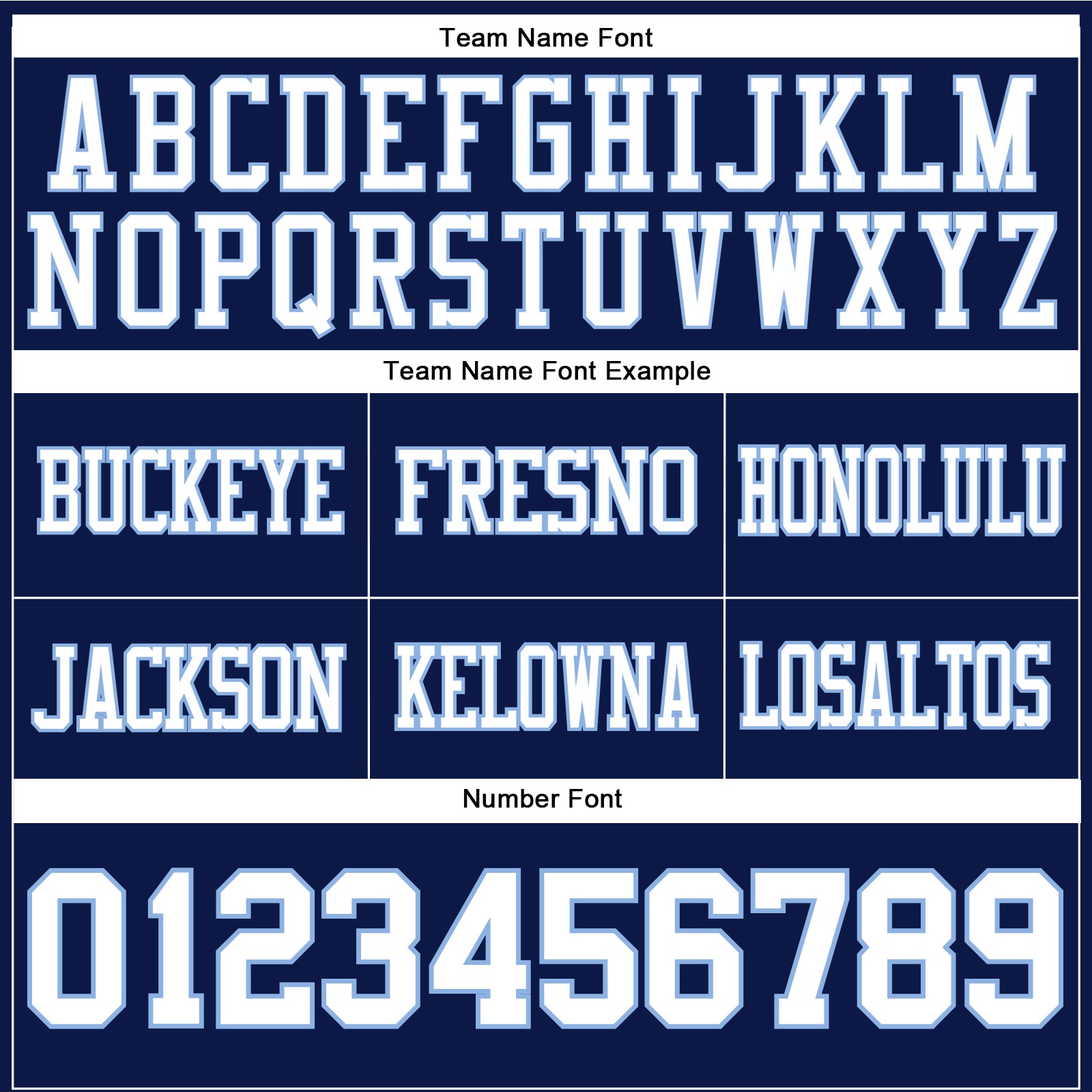 Custom Navy White-Light Blue Authentic Football Jersey view 4