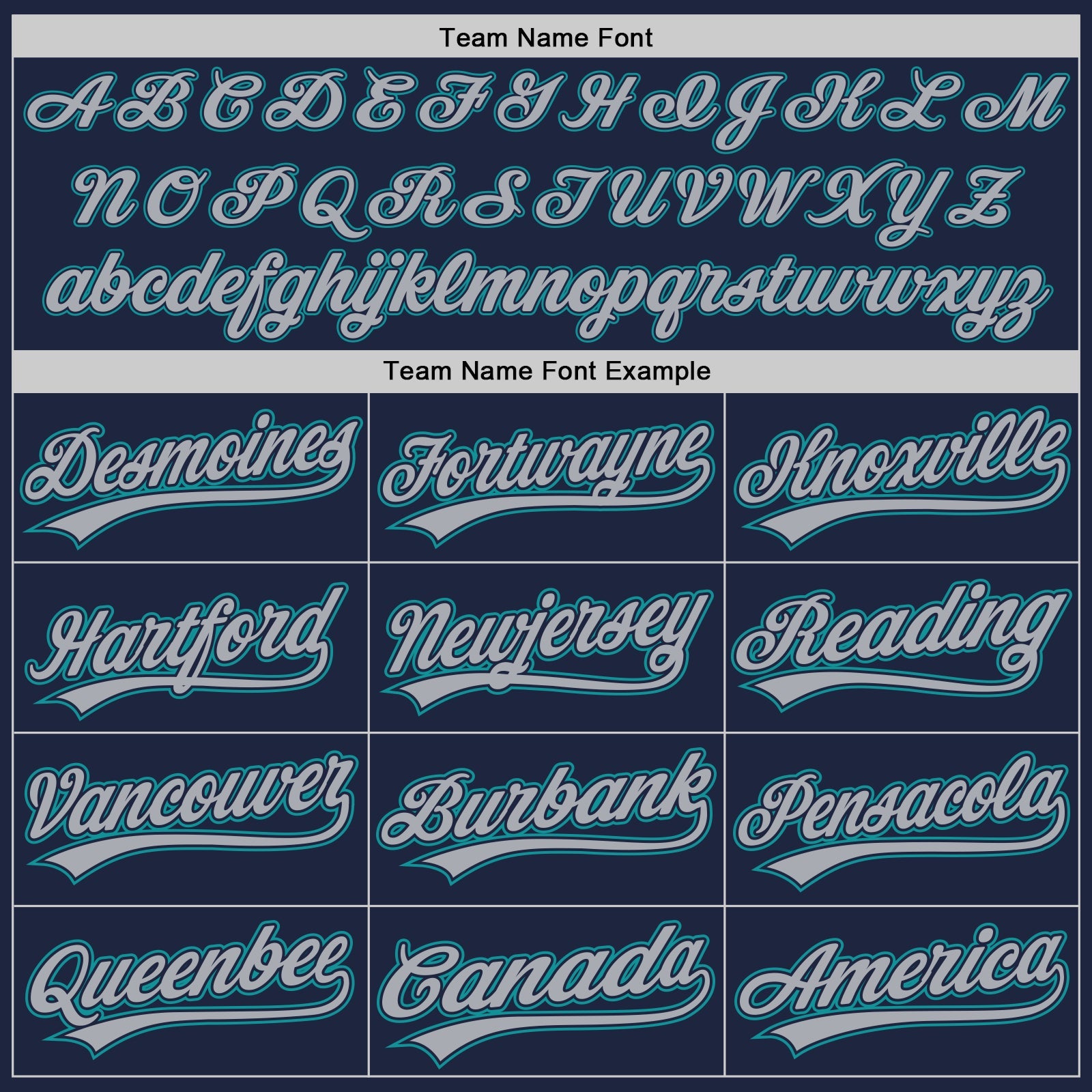 Custom Stitched Navy Gray-Teal Baseball Pullover Sweatshirt Hoodie view 3