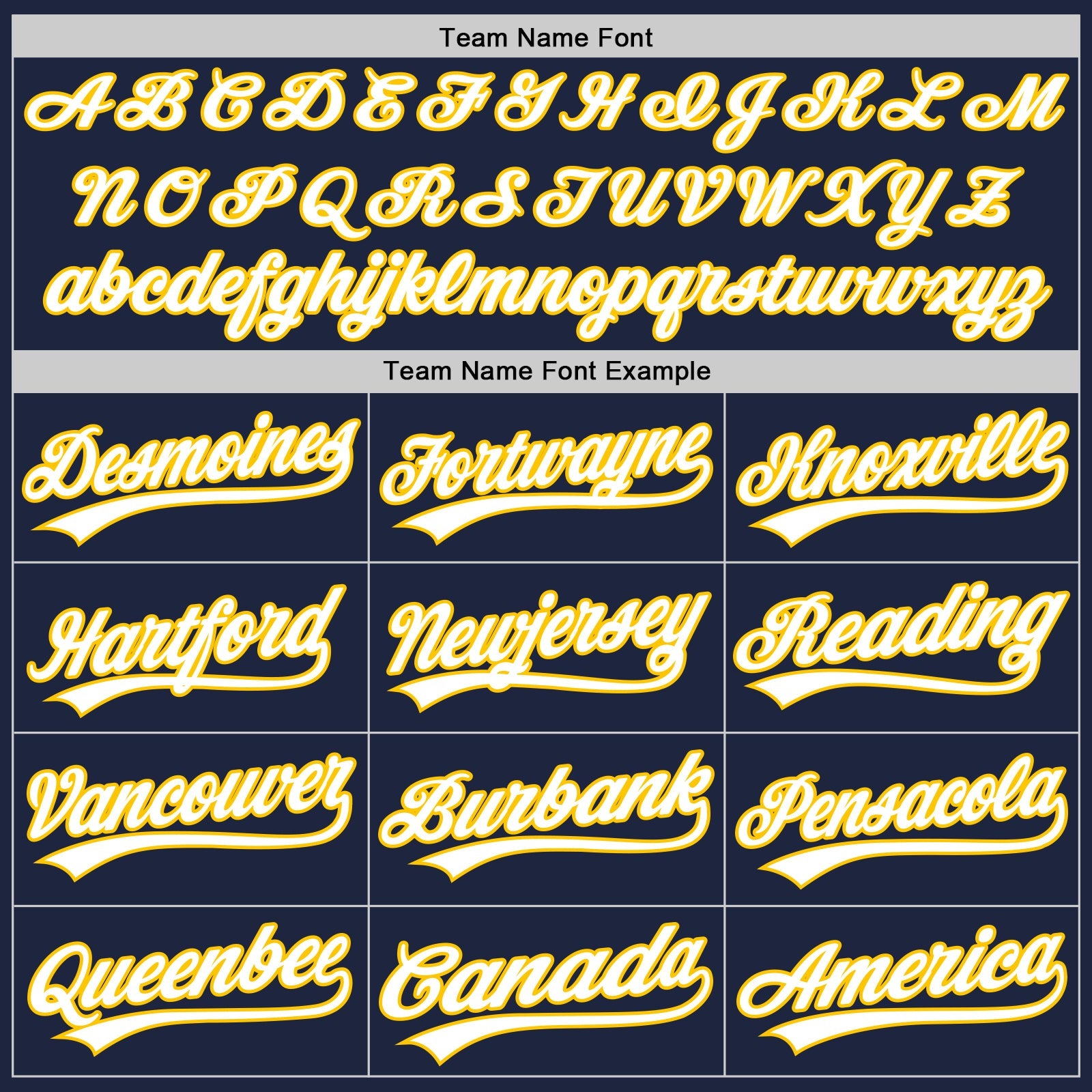 Custom Navy Yellow-White Authentic Baseball Jersey view 4