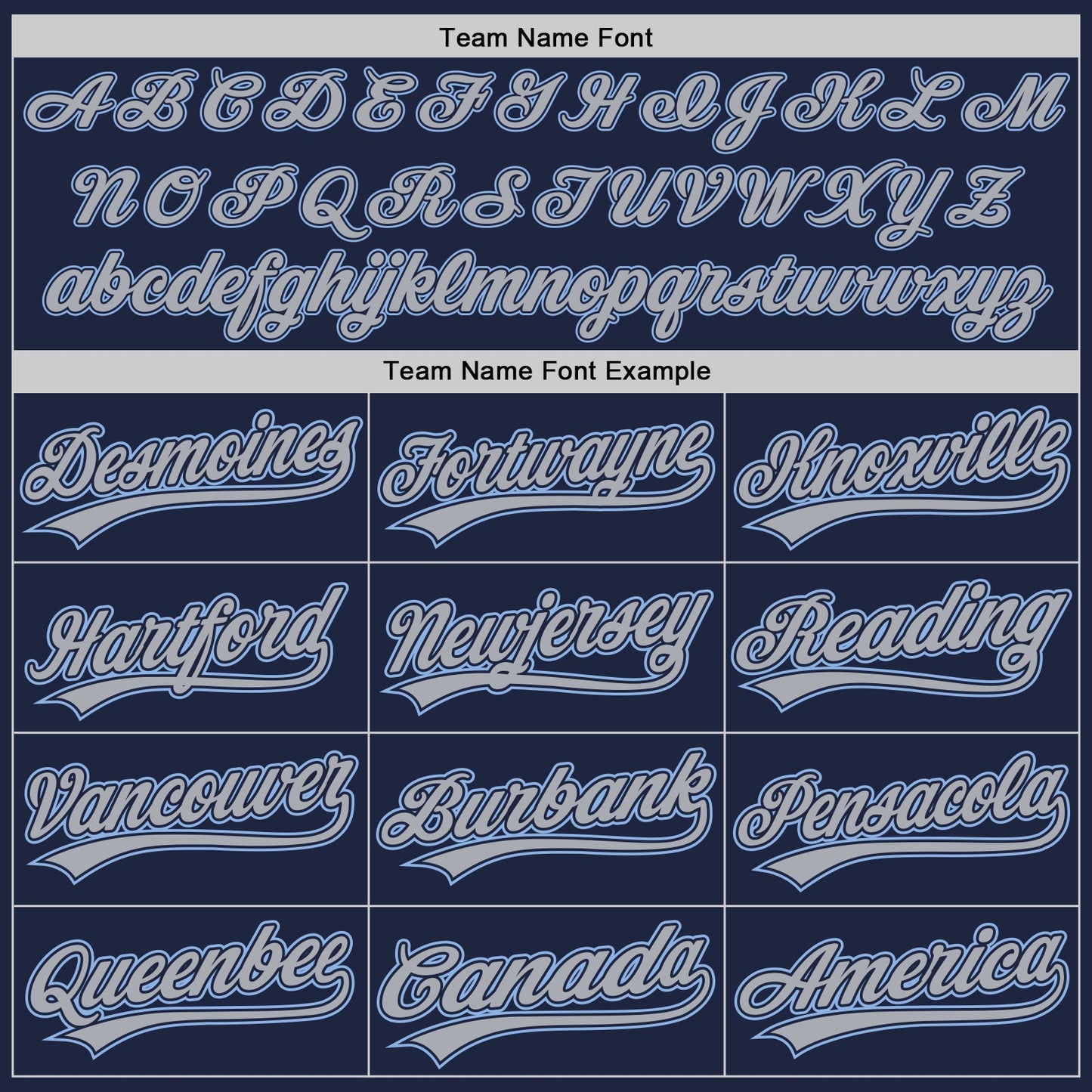 Custom Navy Gray-Light Blue Authentic Baseball Jersey view 4