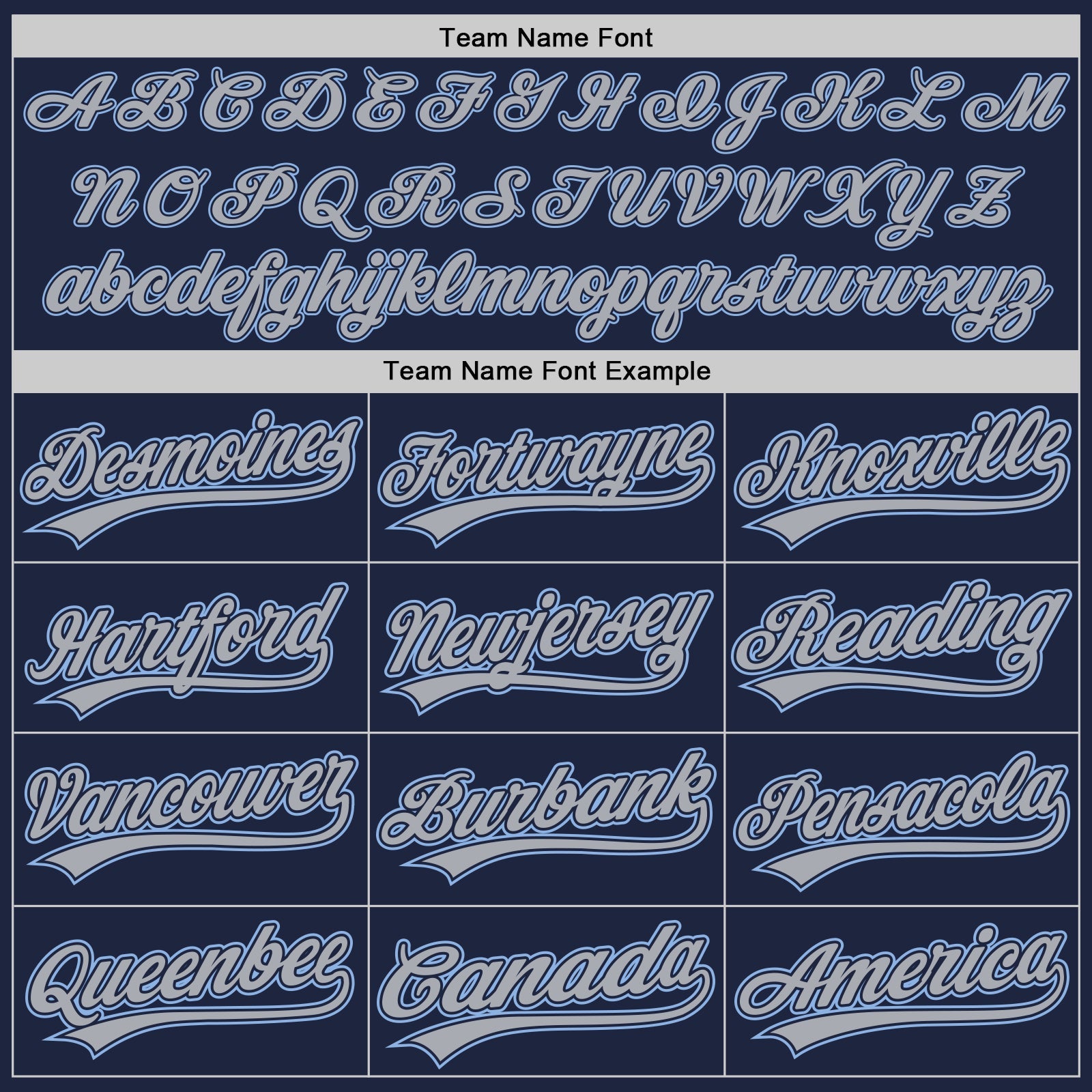 Custom Navy Gray-Light Blue Authentic Baseball Jersey view 4