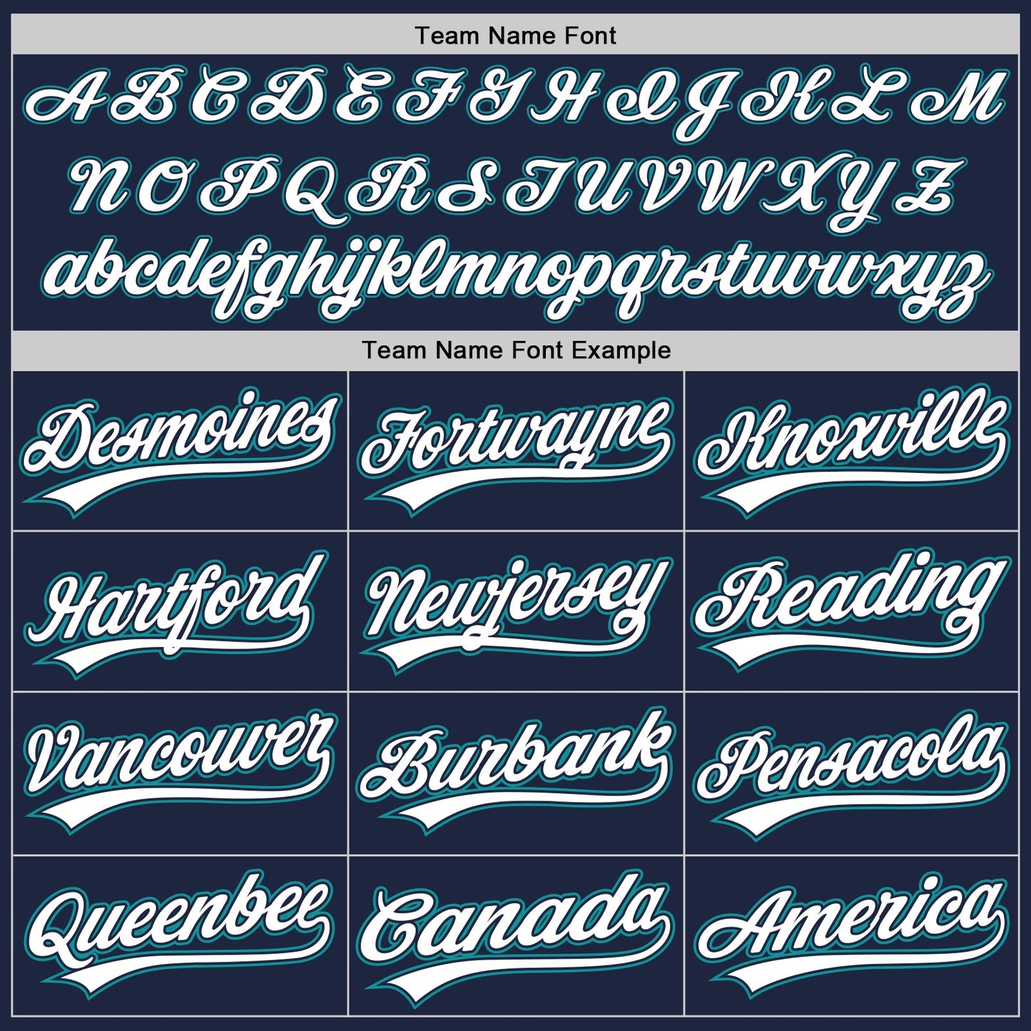 Custom Navy White-Teal Authentic Baseball Jersey view 4