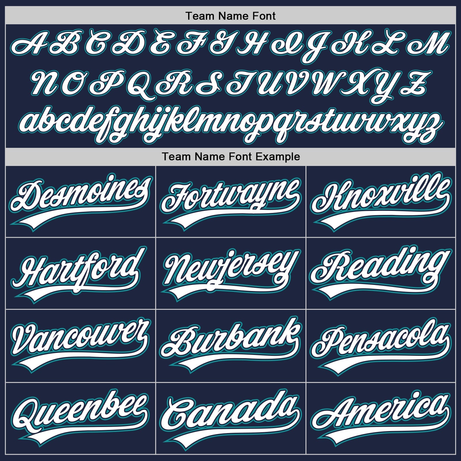 Custom Navy White-Teal Authentic Baseball Jersey view 4