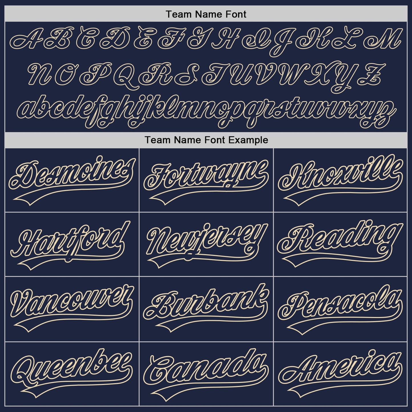 Custom Navy Cream Authentic Baseball Jersey view 4