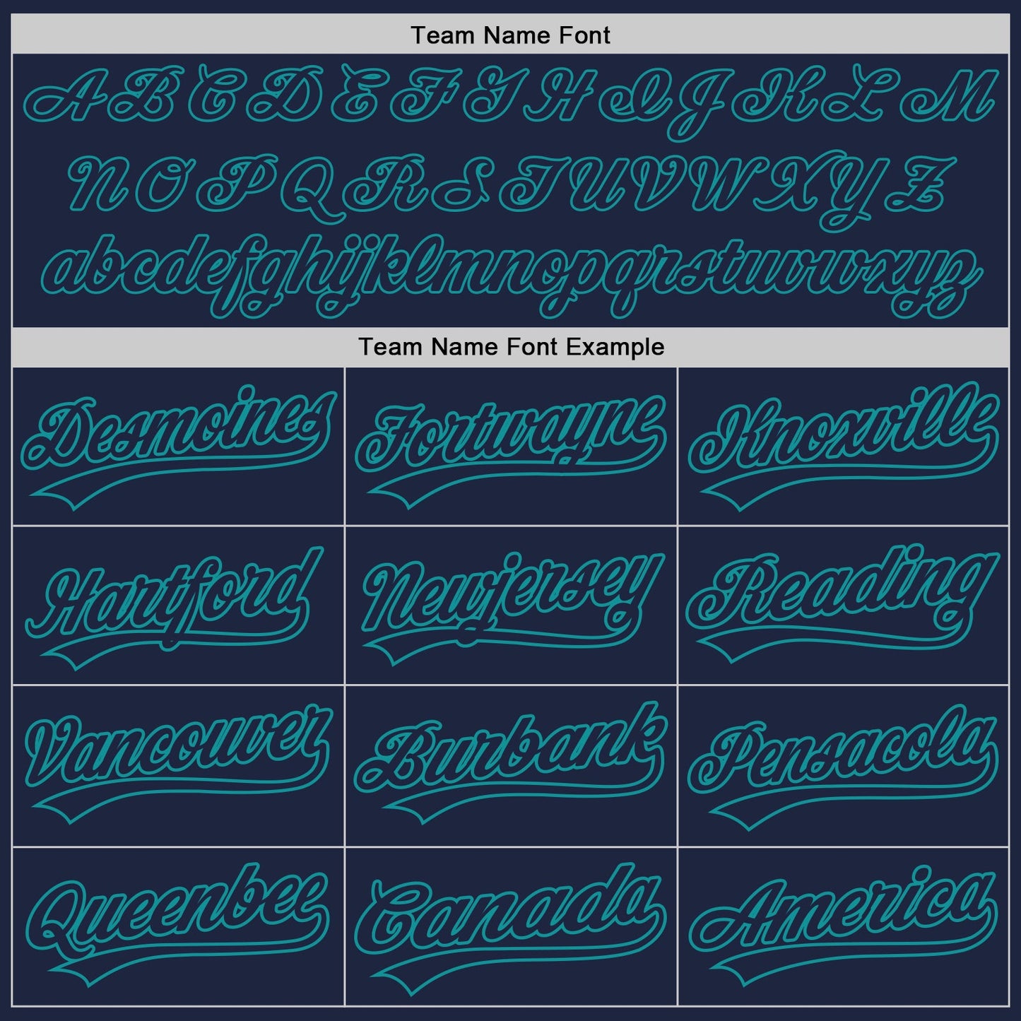 Custom Navy Teal Authentic Baseball Jersey view 4
