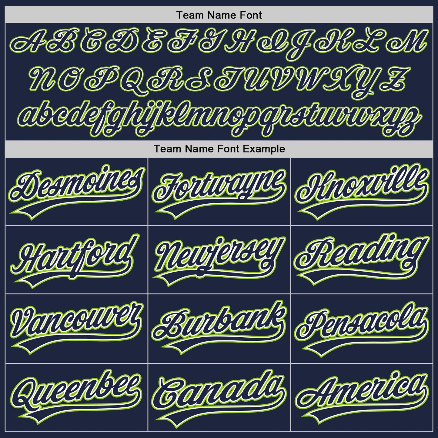 Custom Navy White-Neon Green Authentic Baseball Jersey view 4