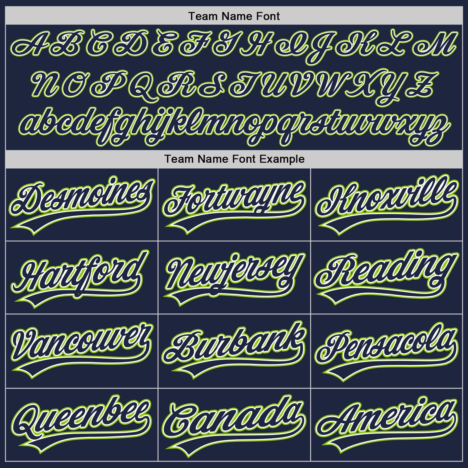 Custom Navy White-Neon Green Authentic Baseball Jersey view 4