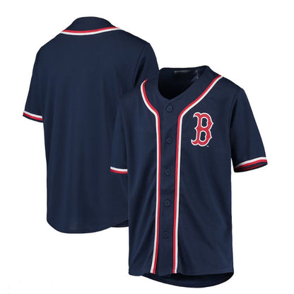 Boston Red Sox  Navy Team Jersey Baseball Jerseys - Main View