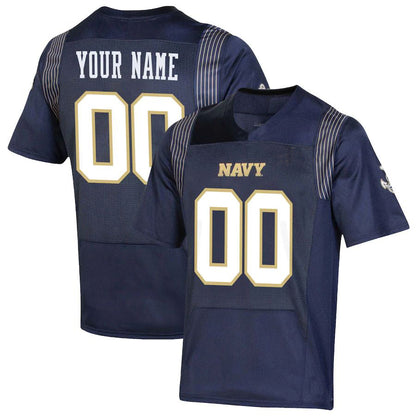 Custom N.Midshipmen Under Armour Custom Replica Jersey Navy Football Jersey American Stitched College Jerseys - Main View