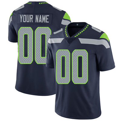 Custom S.Seahawks 2022 Jerseys Stitched American Football Jerseys - Main View