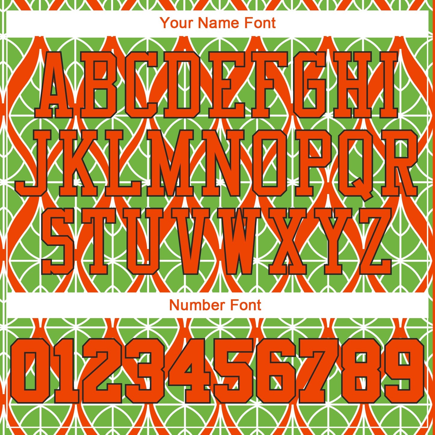 Custom Neon Green Orange-Black 3D Pattern Design Authentic Baseball Jersey view 5