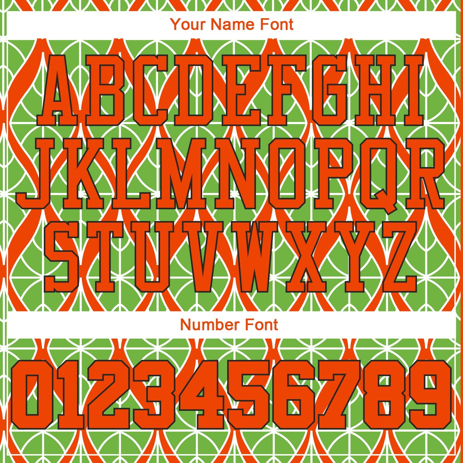 Custom Neon Green Orange-Black 3D Pattern Design Authentic Baseball Jersey view 5