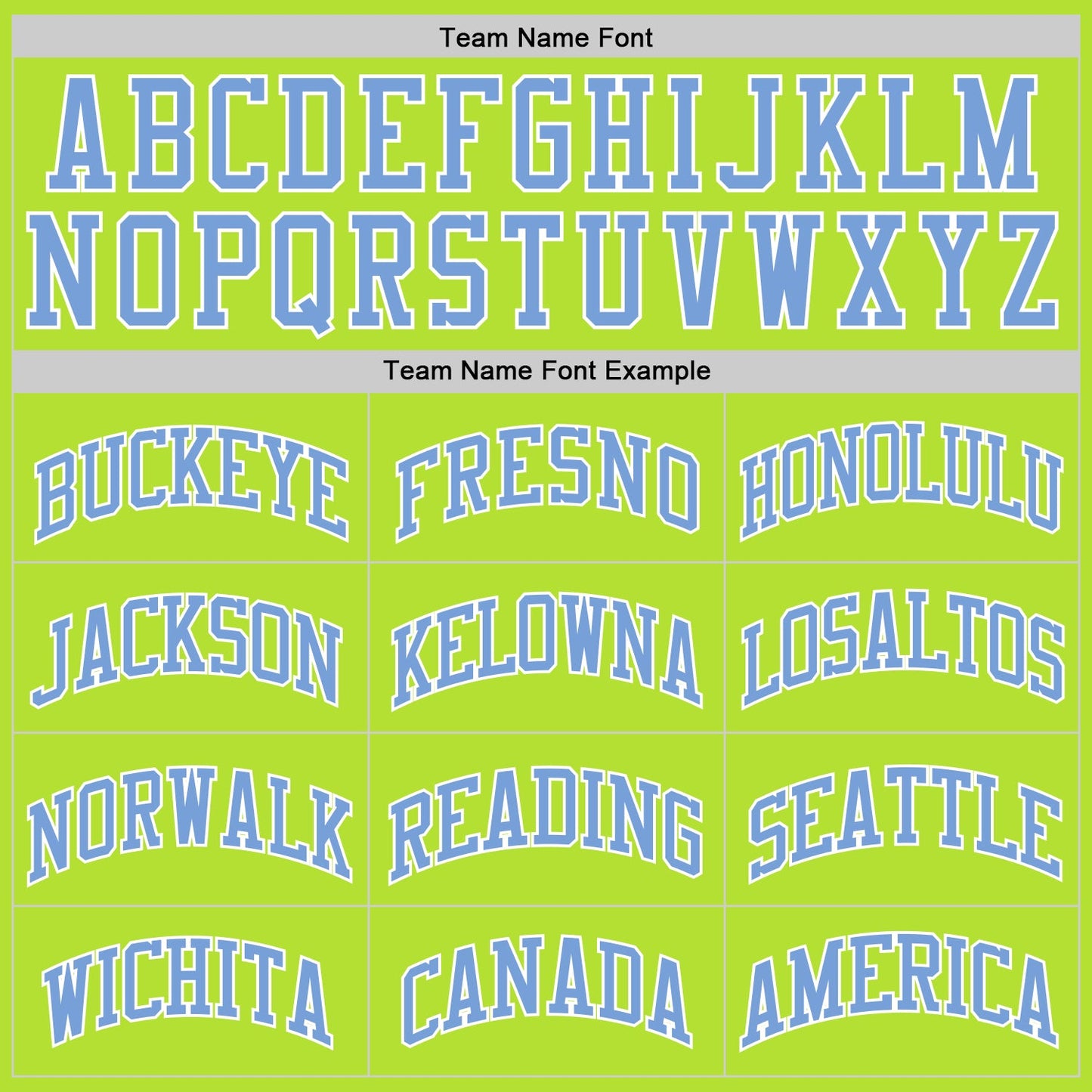 Custom Neon Green Light Blue-White Authentic Throwback Basketball Jersey view 4