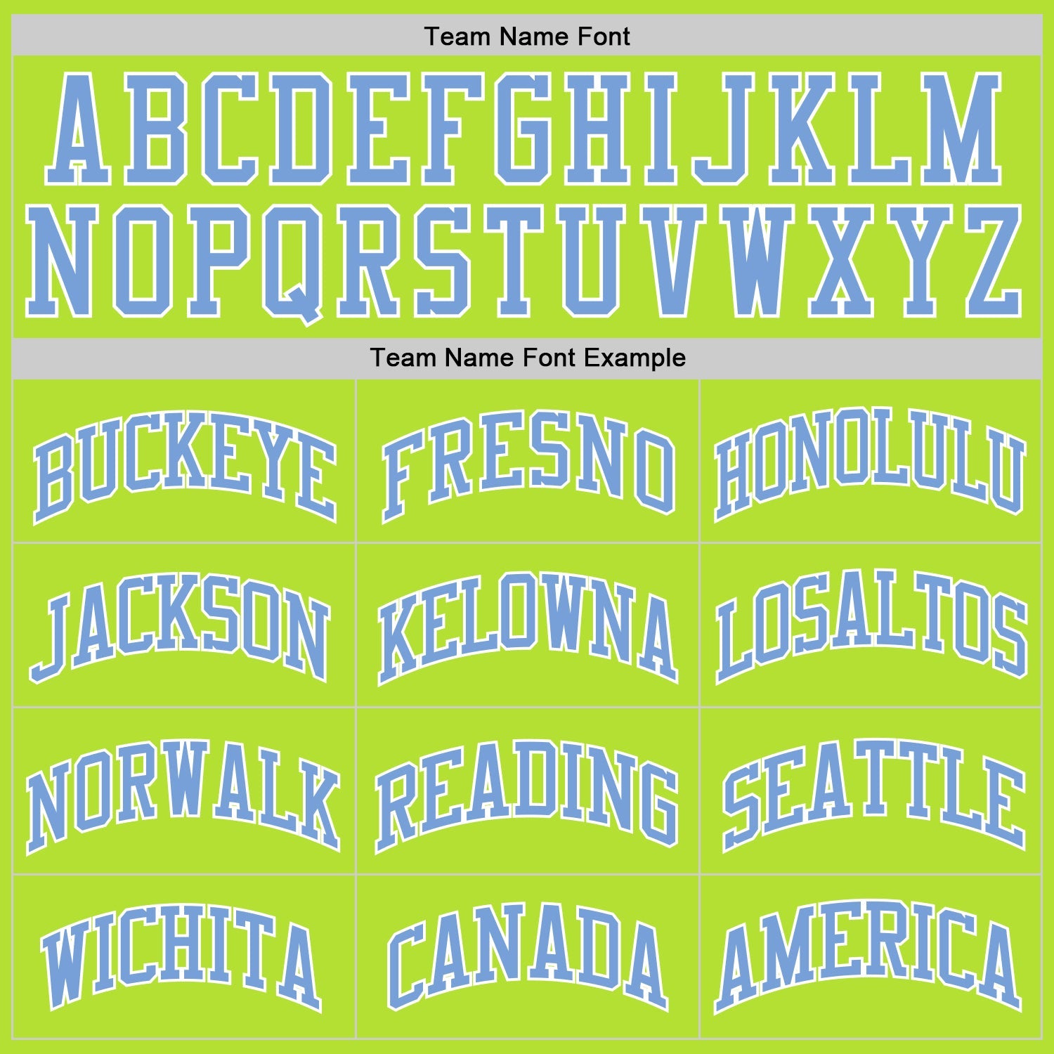 Custom Neon Green Light Blue-White Authentic Throwback Basketball Jersey view 4