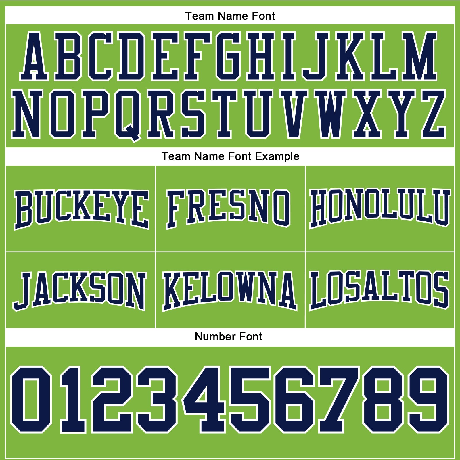 Custom Stitched Neon Green Navy-White Football Pullover Sweatshirt Hoodie view 3