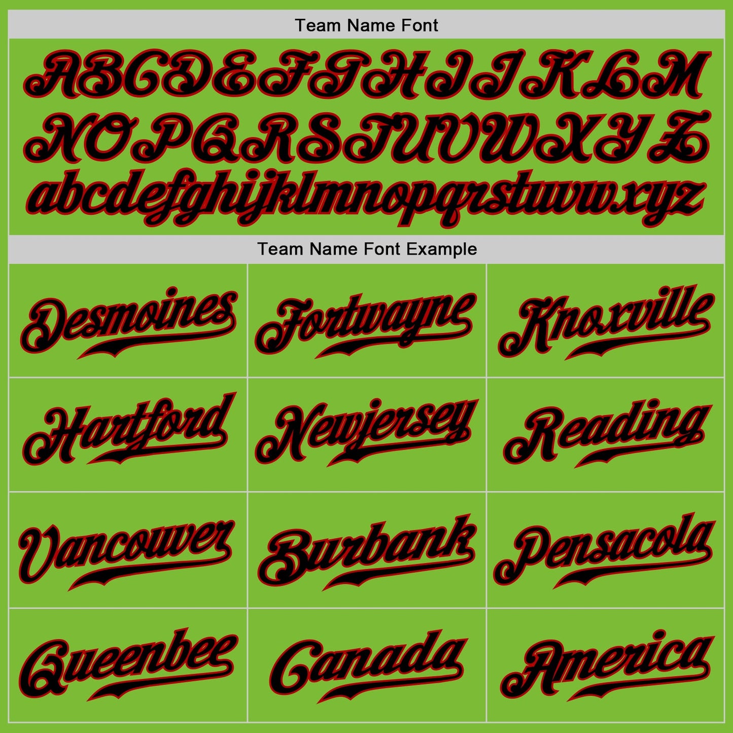 Custom Neon Green Black-Red Authentic Baseball Jersey view 4