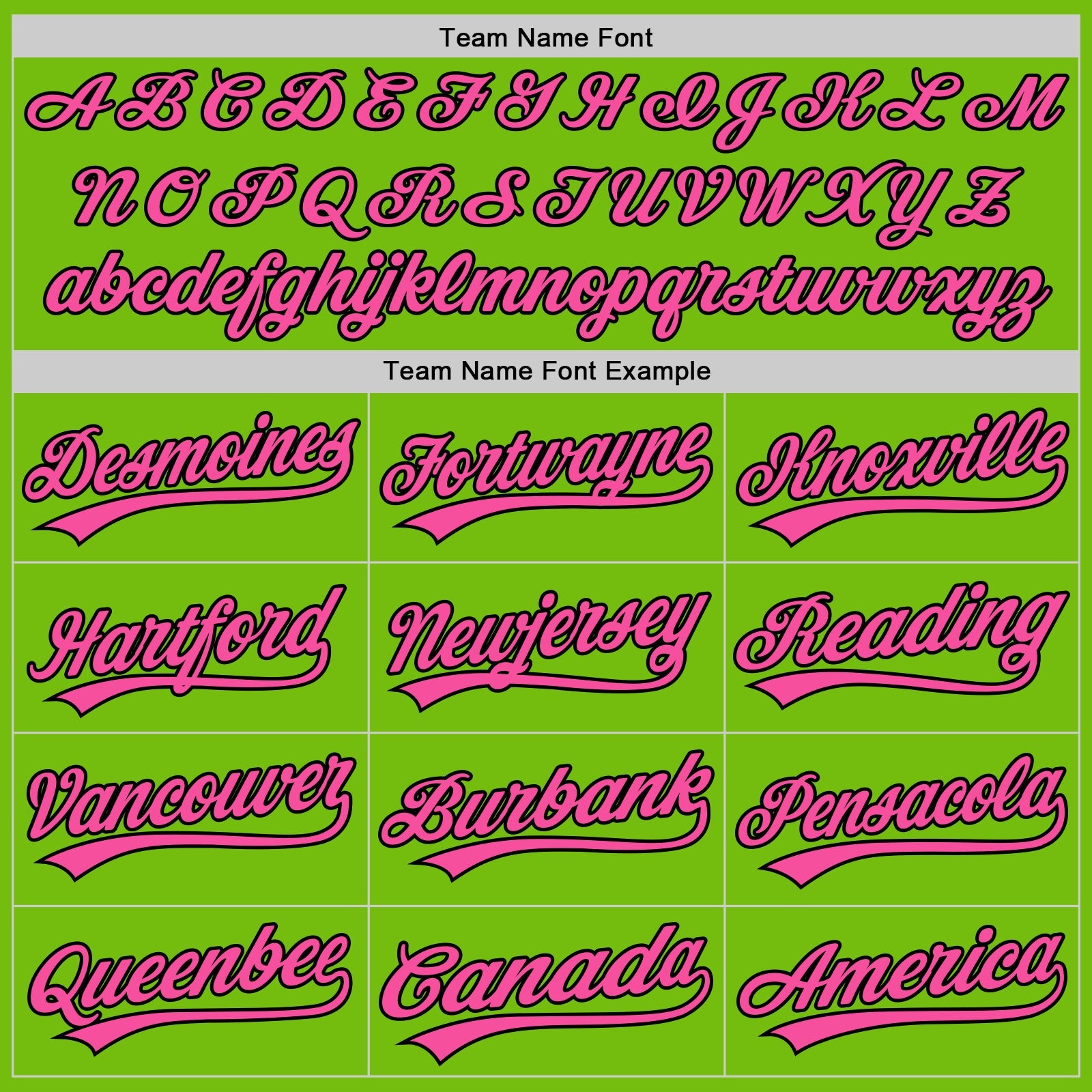 Custom Neon Green Pink-Black Authentic Baseball Jersey view 4