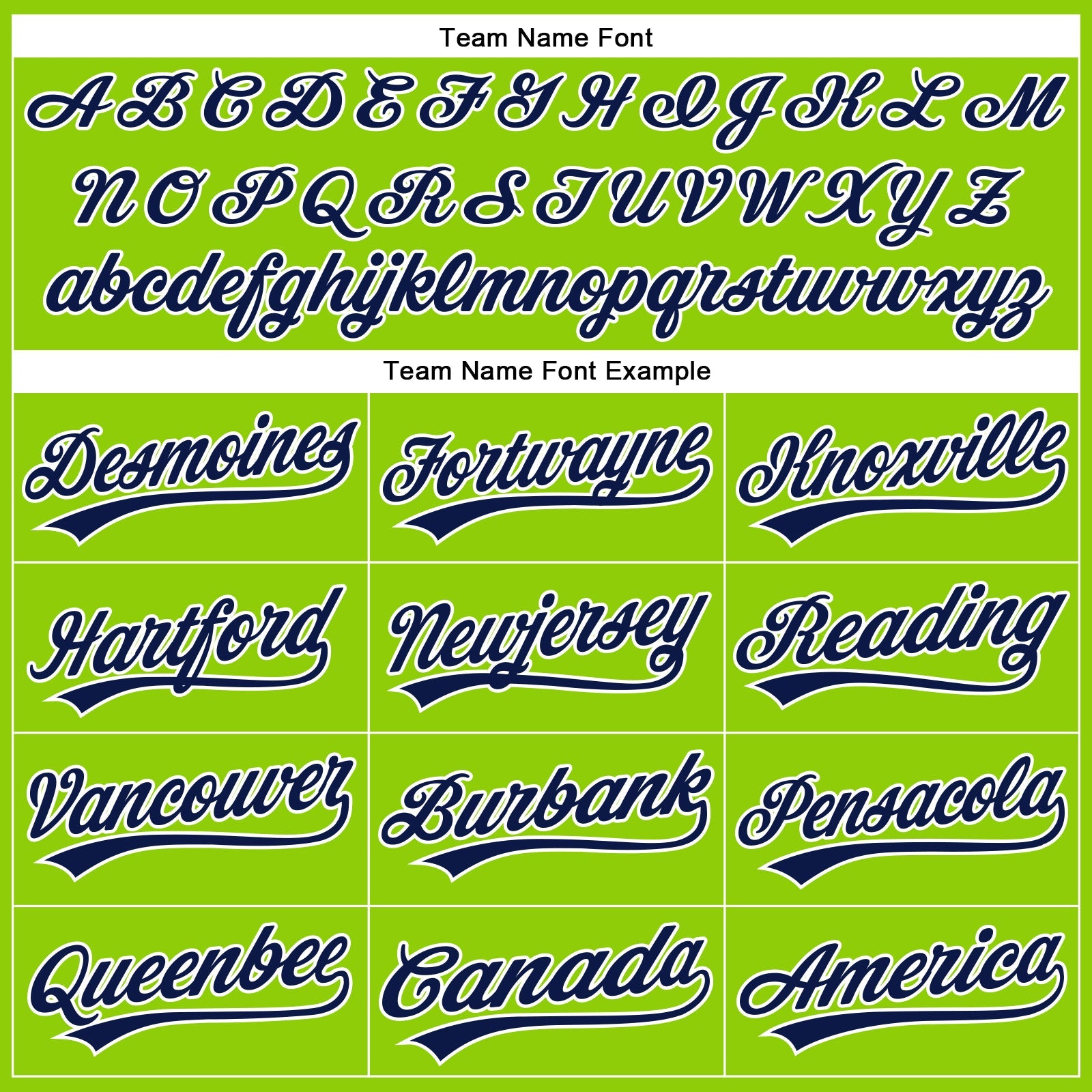 Custom Neon Green Navy-White Authentic Baseball Jersey view 4