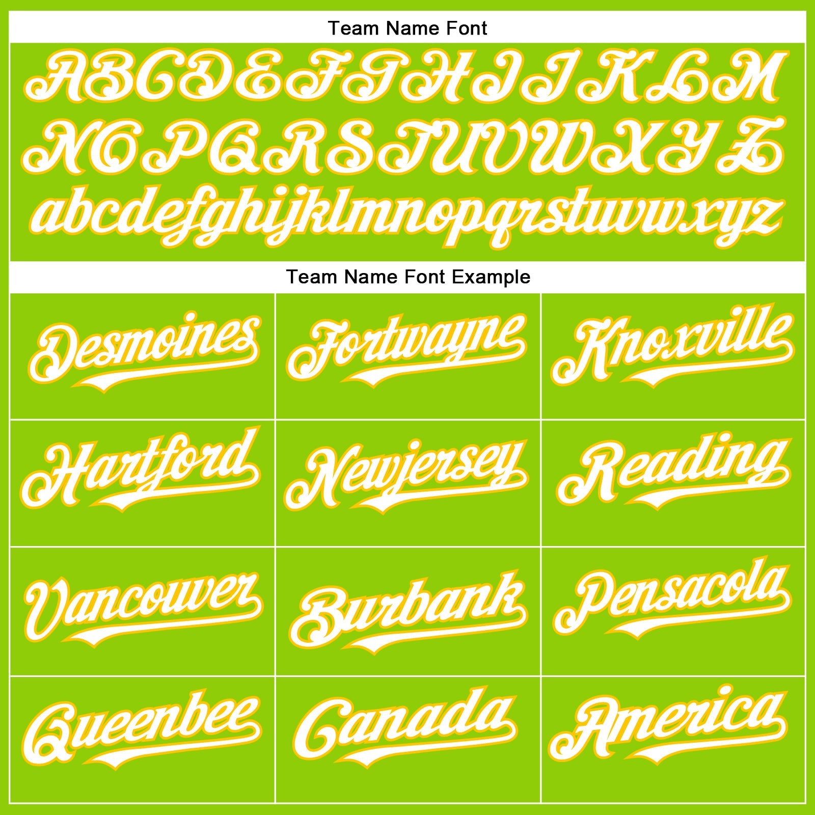 Custom Neon Green White-Yellow Authentic Baseball Jersey view 4