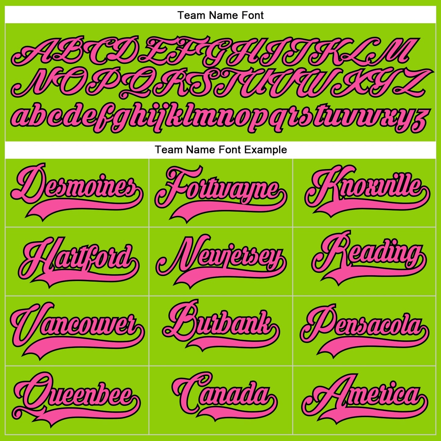 Custom Neon Green Pink-Black Hockey Lace Neck Jersey view 4