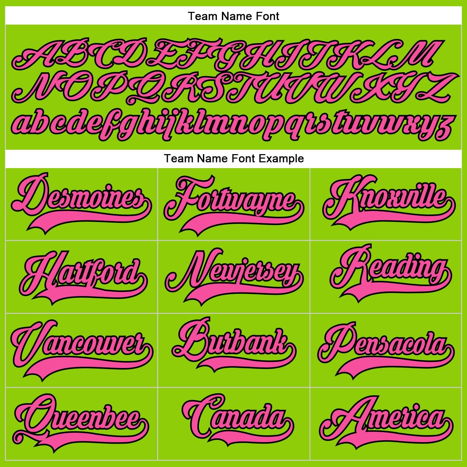 Custom Neon Green Pink-Black Hockey Lace Neck Jersey view 4