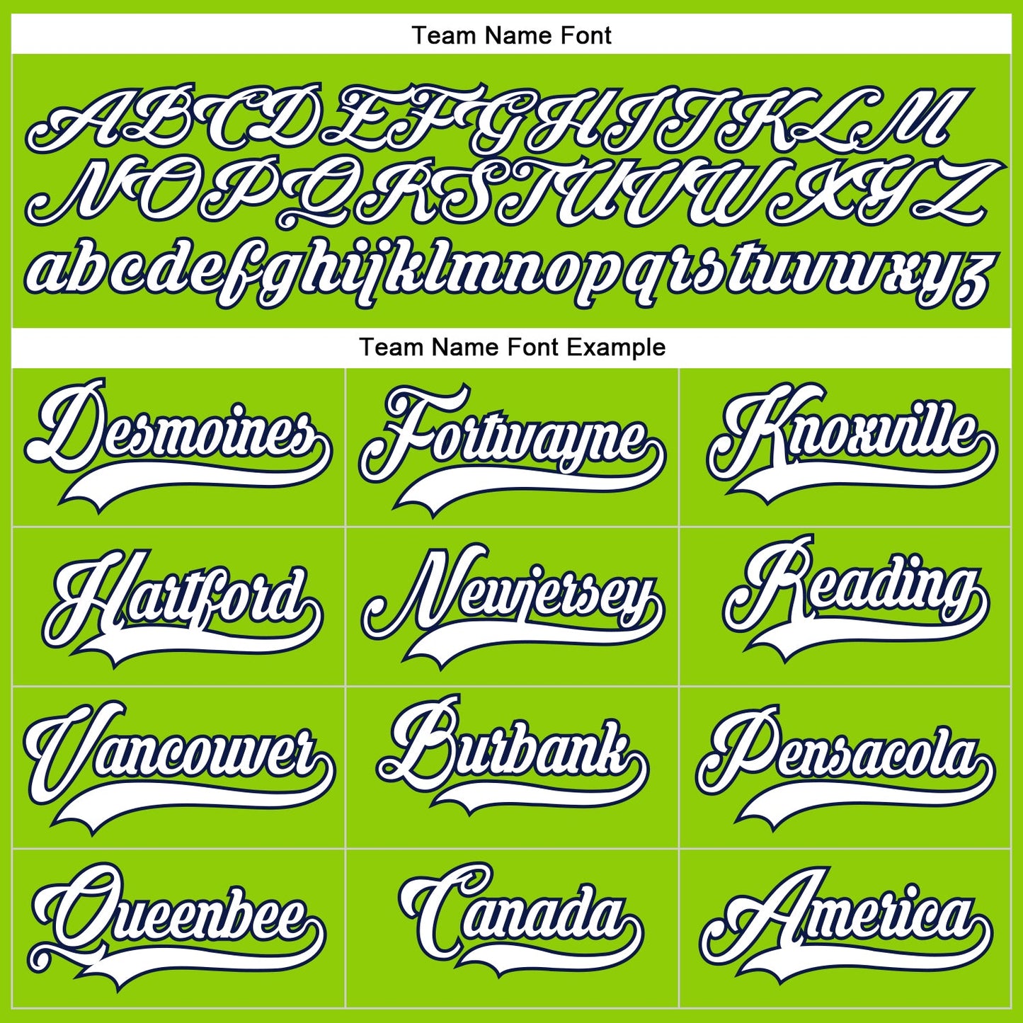 Custom Neon Green White-Navy Hockey Lace Neck Jersey view 4
