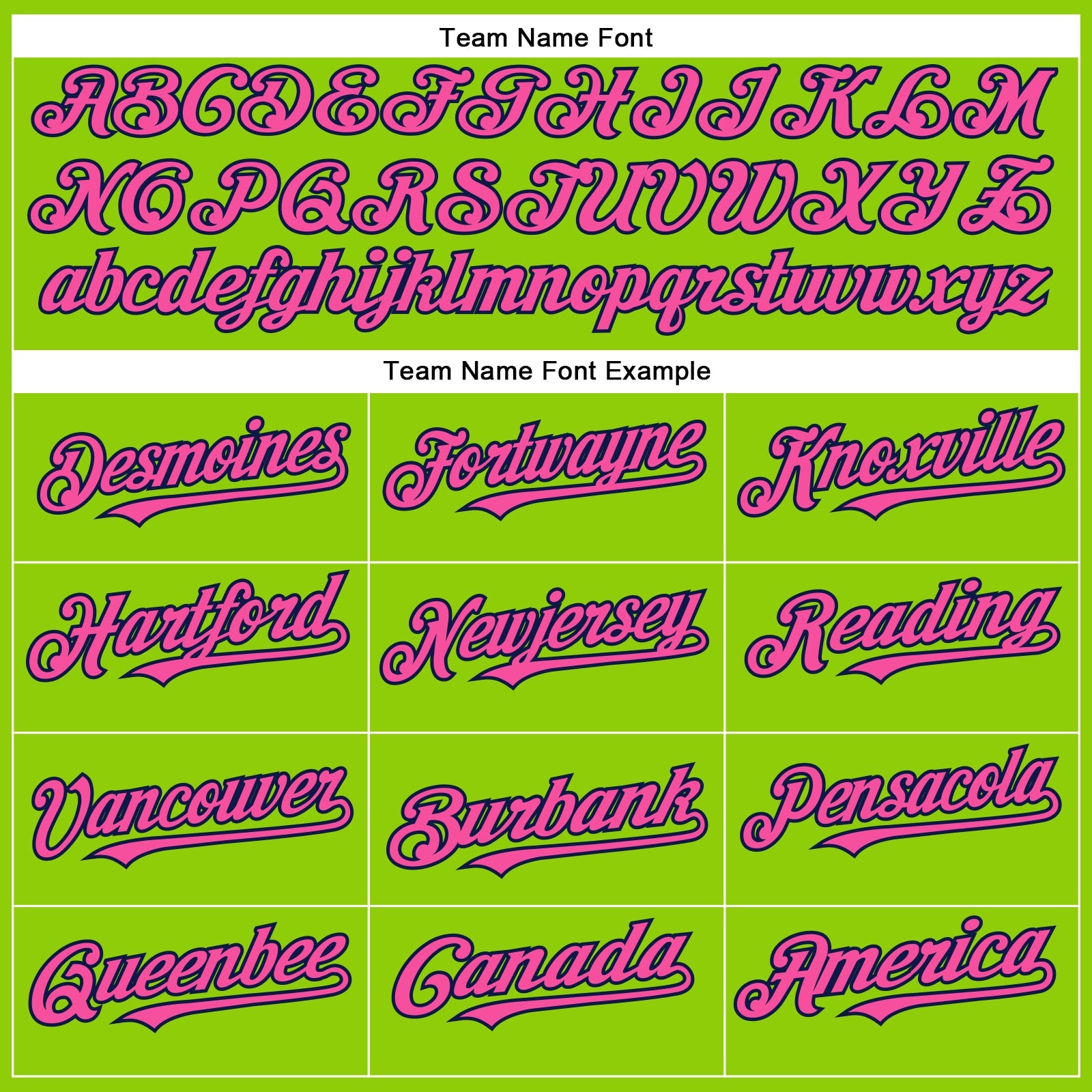 Custom Neon Green Pink-Navy Authentic Baseball Jersey view 4