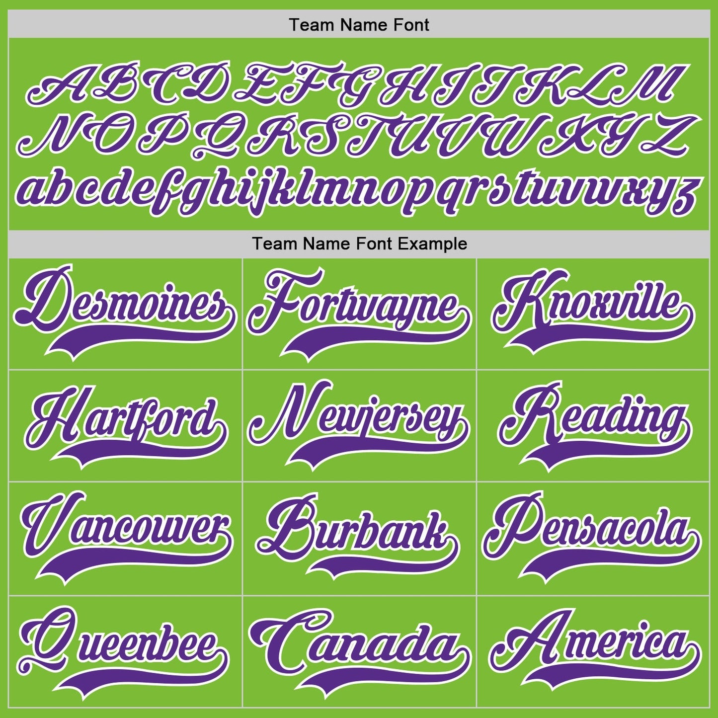 Custom Neon Green Purple-White Hockey Jersey view 4