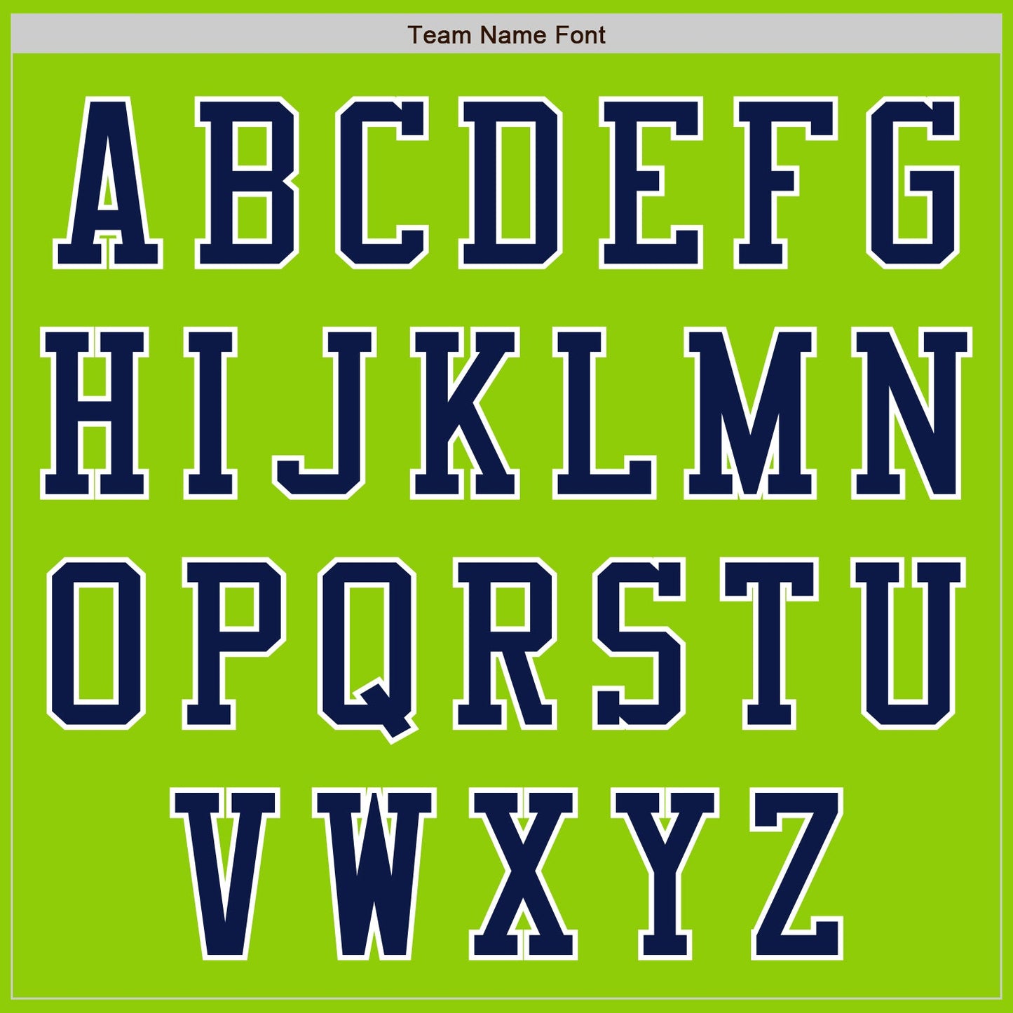 Custom Neon Green Navy-White Authentic Baseball Jersey view 3