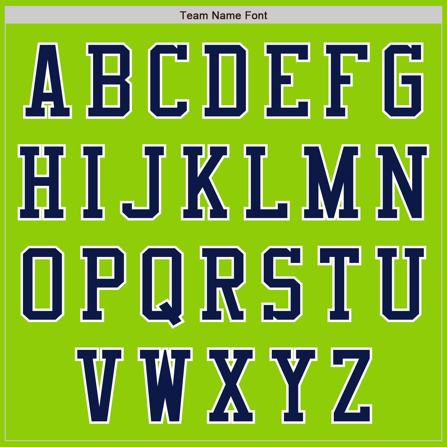 Custom Neon Green Navy-White Authentic Baseball Jersey view 7