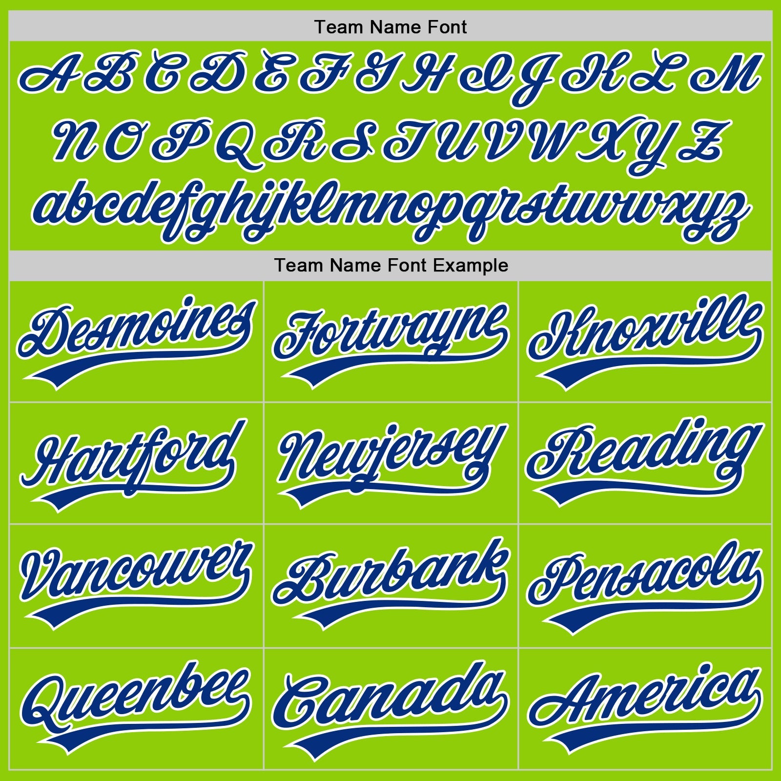 Custom Stitched Neon Green Royal-White Baseball Pullover Sweatshirt Hoodie view 3