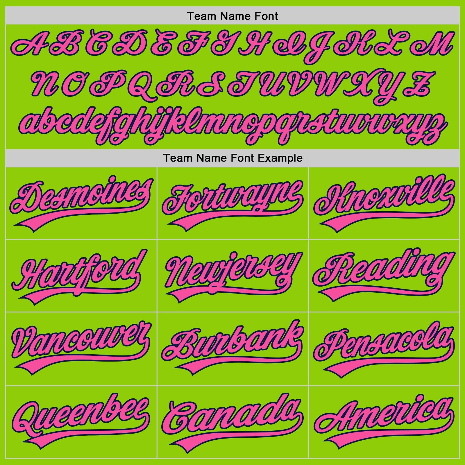Custom Stitched Neon Green Pink-Navy Baseball Pullover Sweatshirt Hoodie view 3