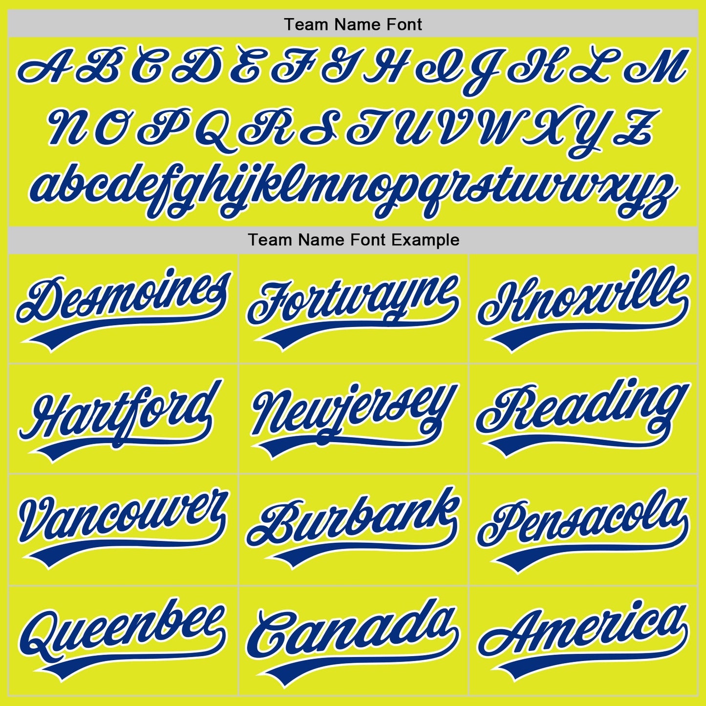 Custom Neon Yellow Royal-White Authentic Baseball Jersey view 4